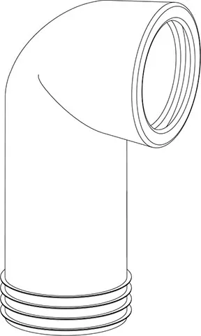 Izljevno koljeno WC-a 301A