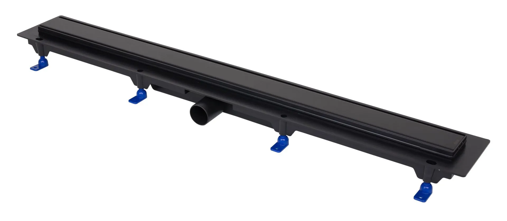 Tuš kanalica, plastični okvir, rešetka STANDARD/CUSTOM 850 mm, crna