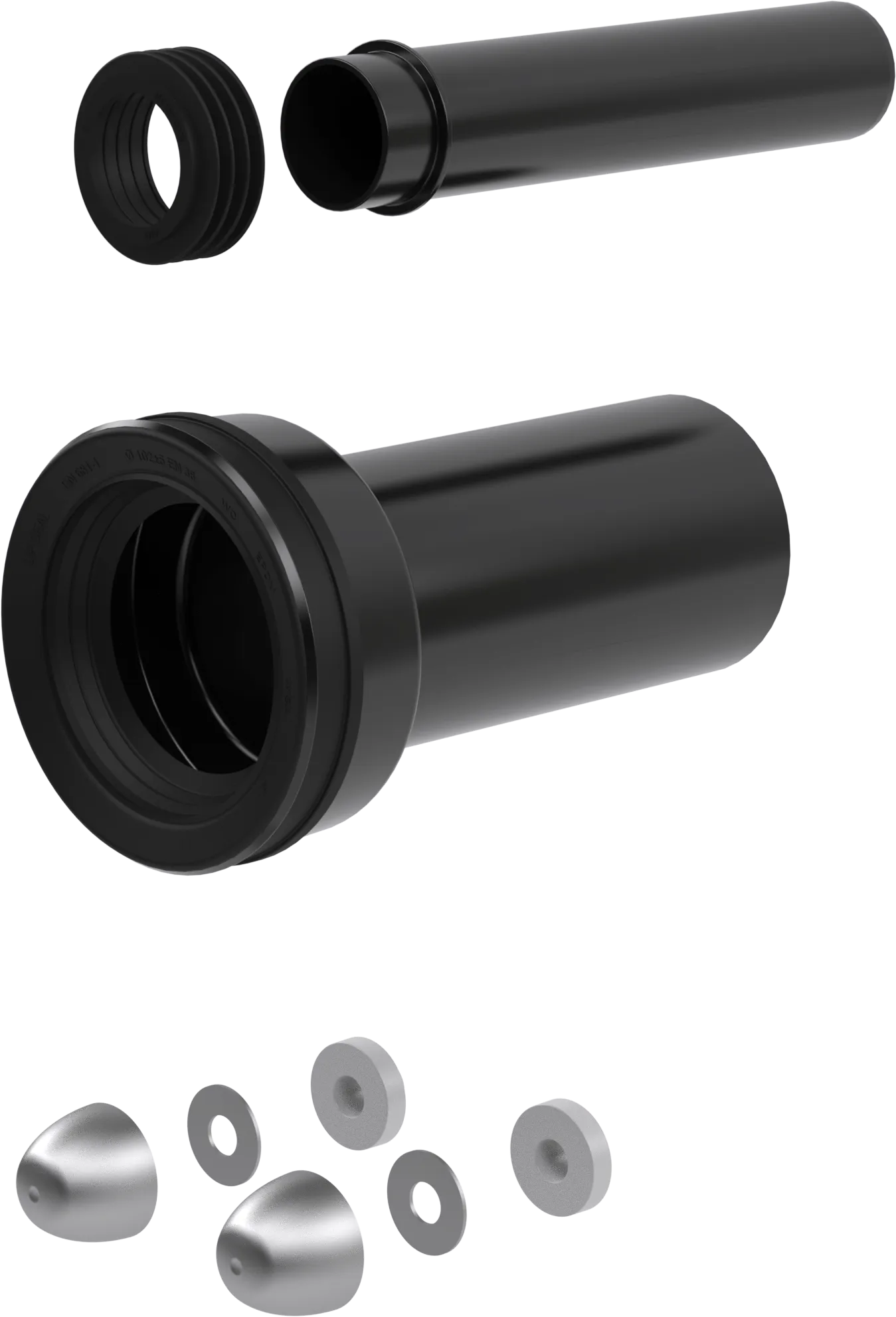 Standard set za WC priključak, 230 mm