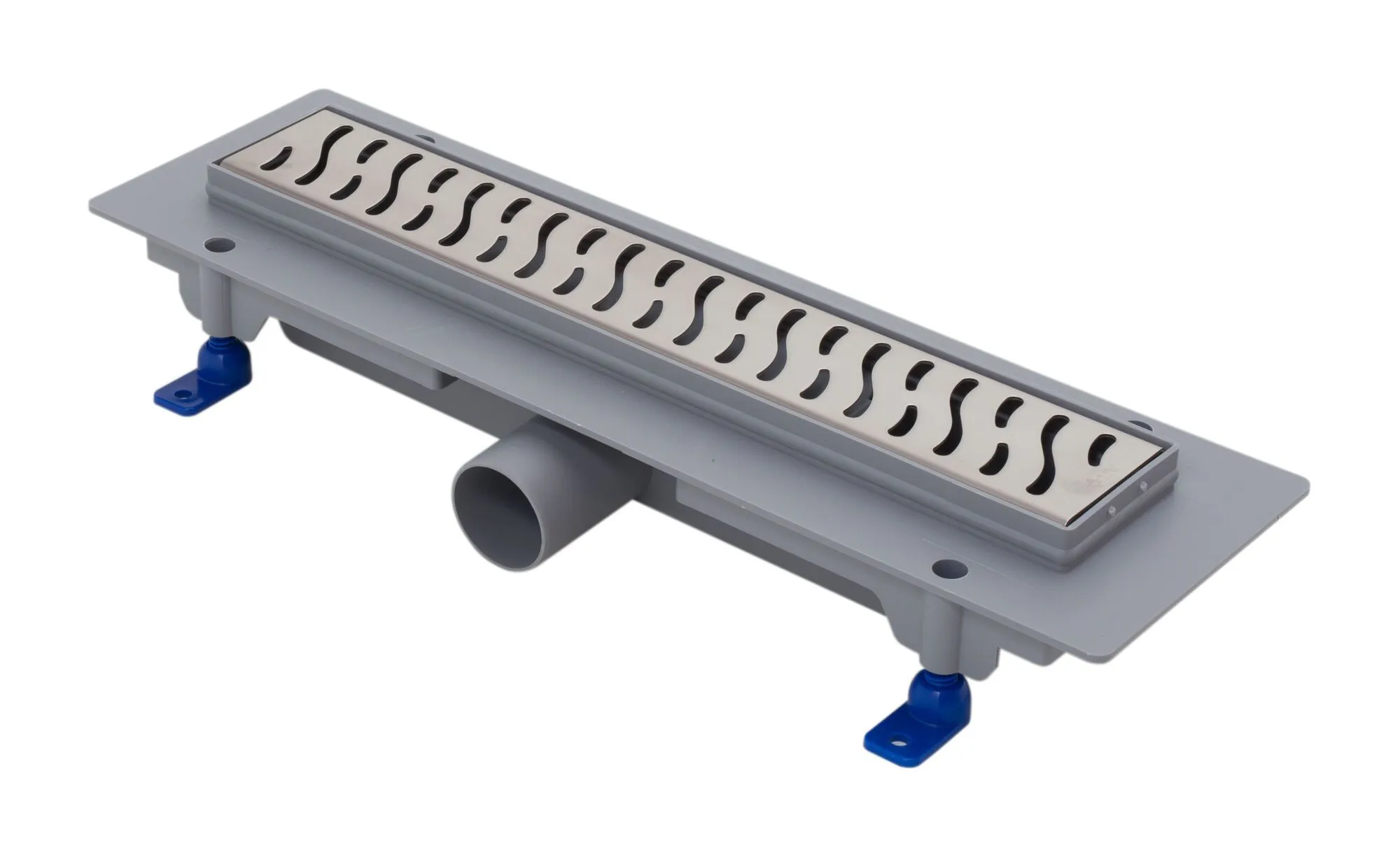 Tuš kanalica, plastični okvir, rešetka VIBE 450 mm