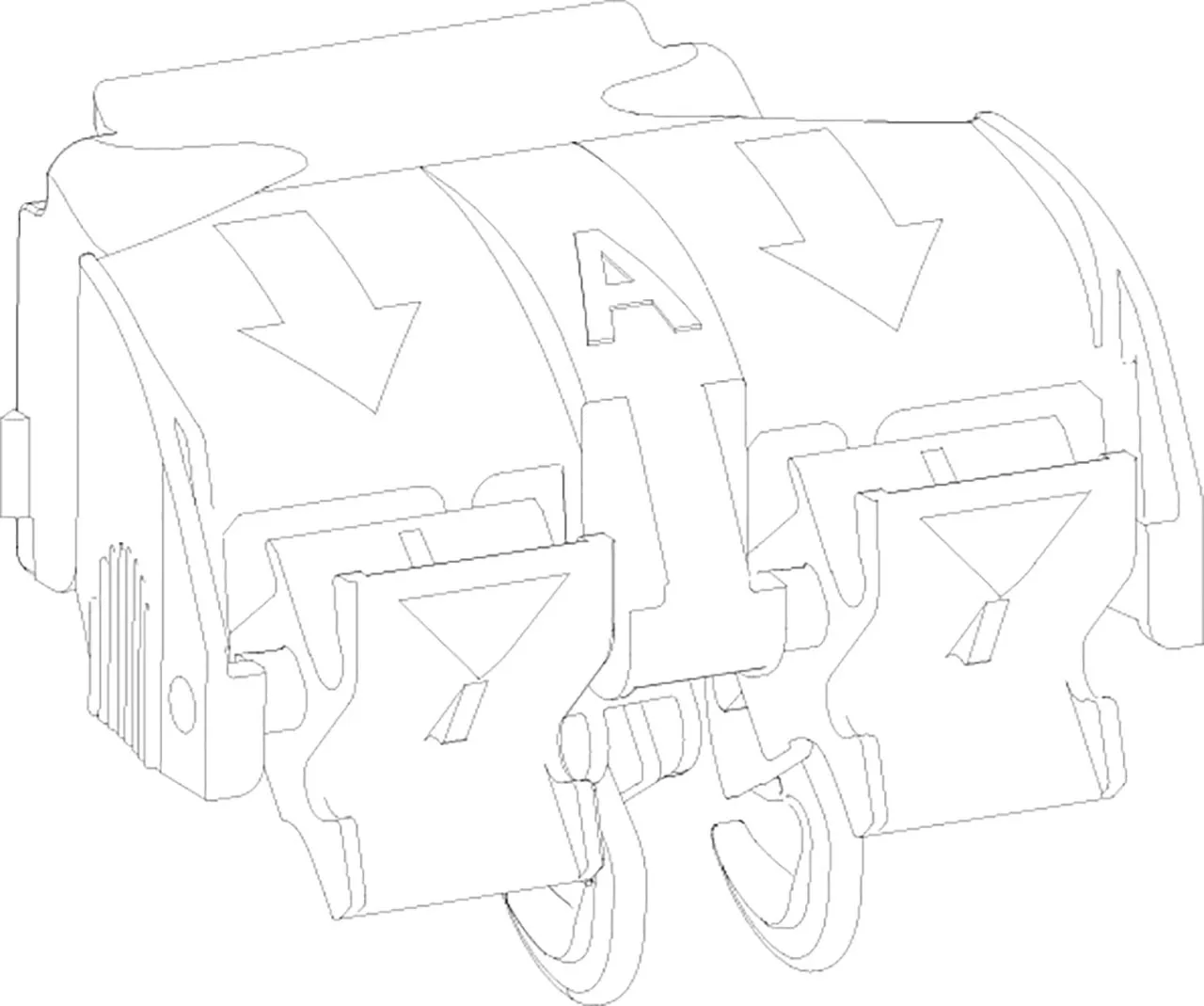 Kukasta spona, mehanička, vodokotlići 3800/380 i 6052