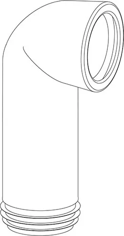 Izljevno koljeno WC-a 303E