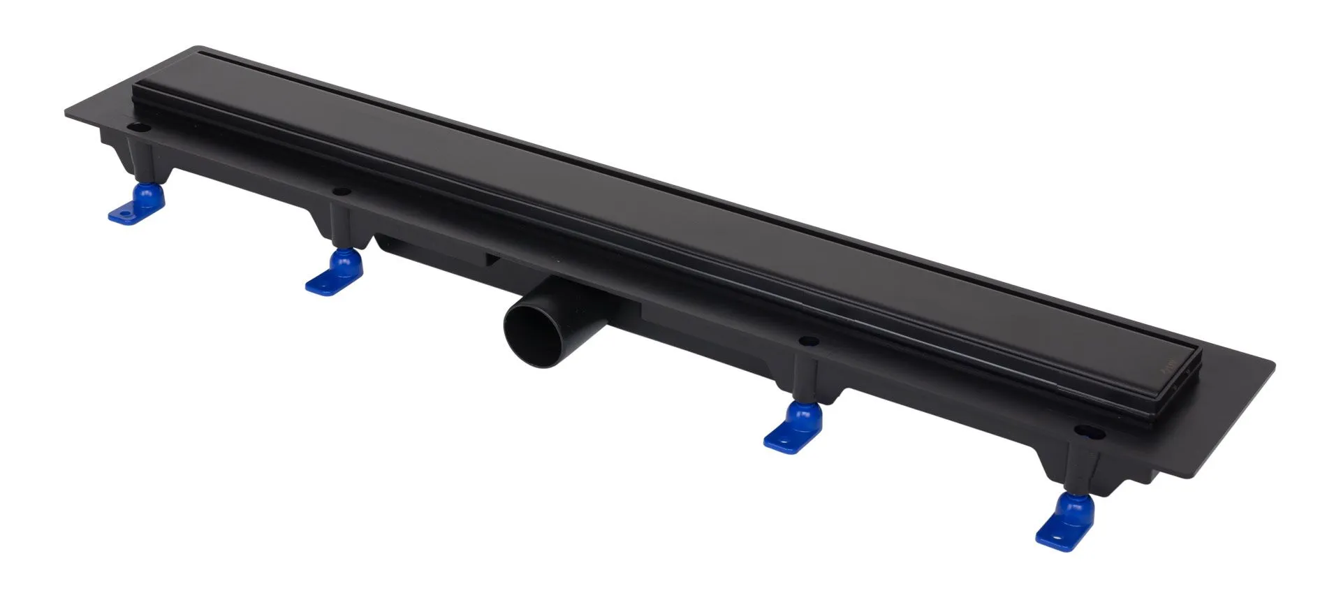 Tuš kanalica, plastični okvir, rešetka STANDARD/CUSTOM 650 mm, crna
