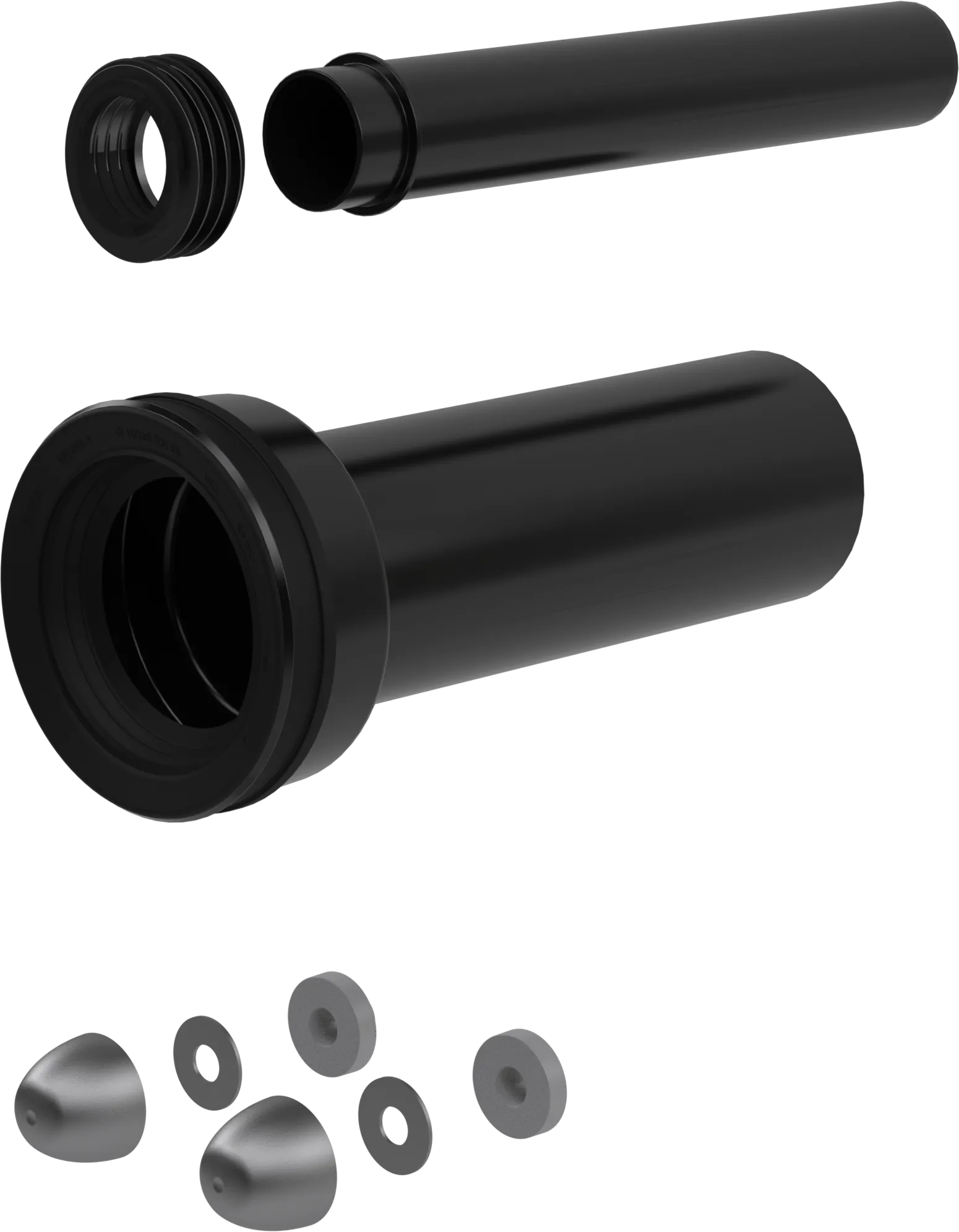 Ekstra dugačak set za WC priključak, 300 mm