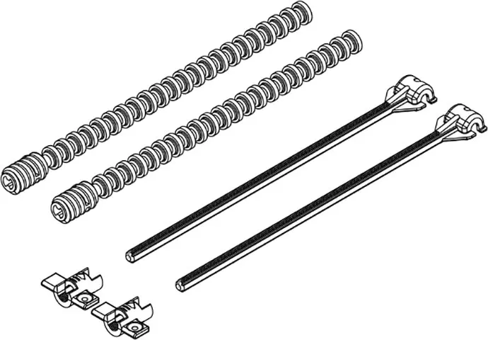 Set za pričvršćivanje DF panela, vodokotlići 3800/380