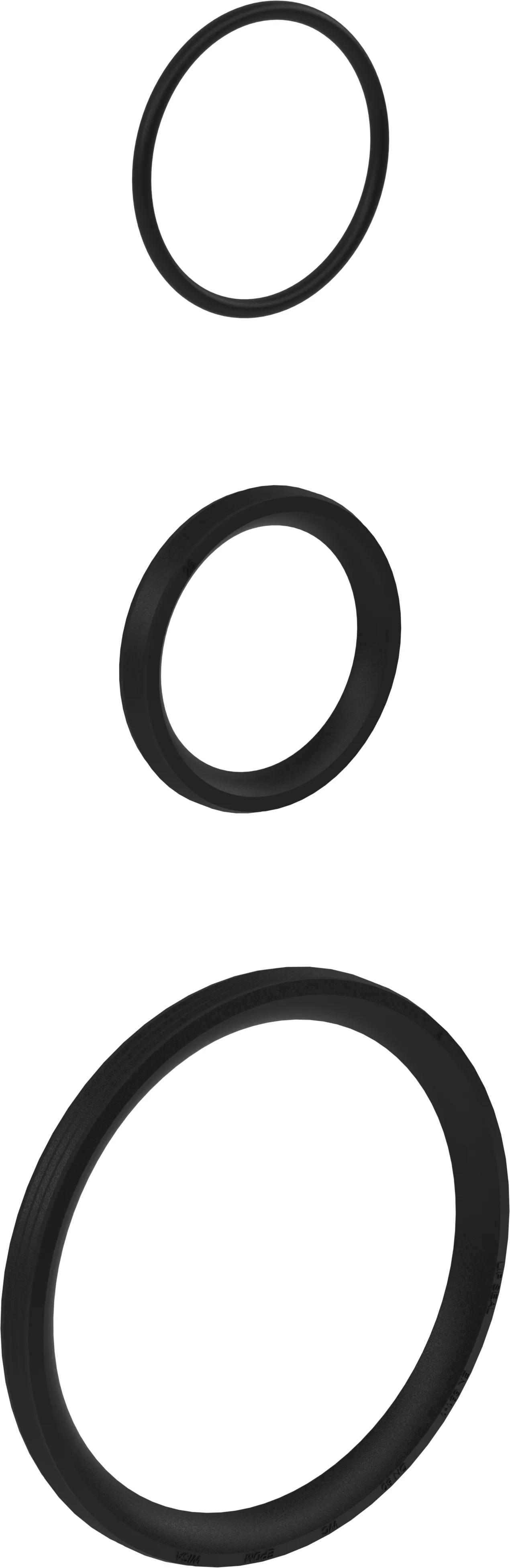 Set gumenih brtvi za odvodnu cijev i izljevno koljeno 90 mm