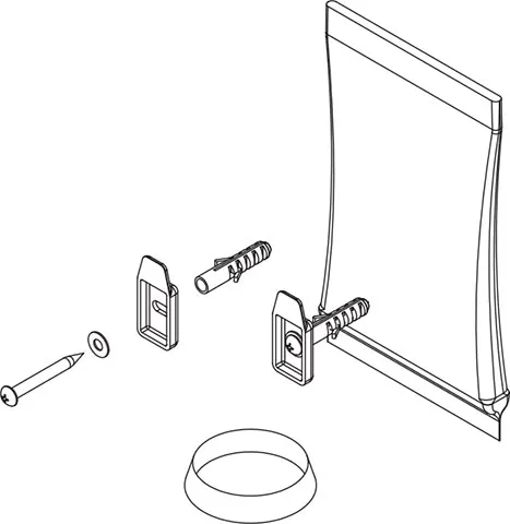 Alat za pričvršćivanje cijevi za ispiranje s brtvom