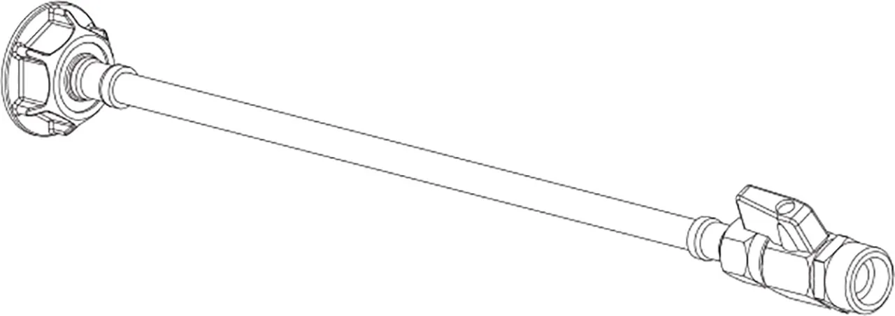 Fleksibilno crijevo za priključak vode 1/2”, iznutra