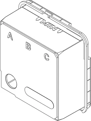 Zaštita otvora za reviziju, prednja, vodokotlići 3800/380