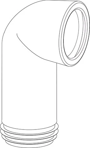 Izljevno koljeno WC-a 303C