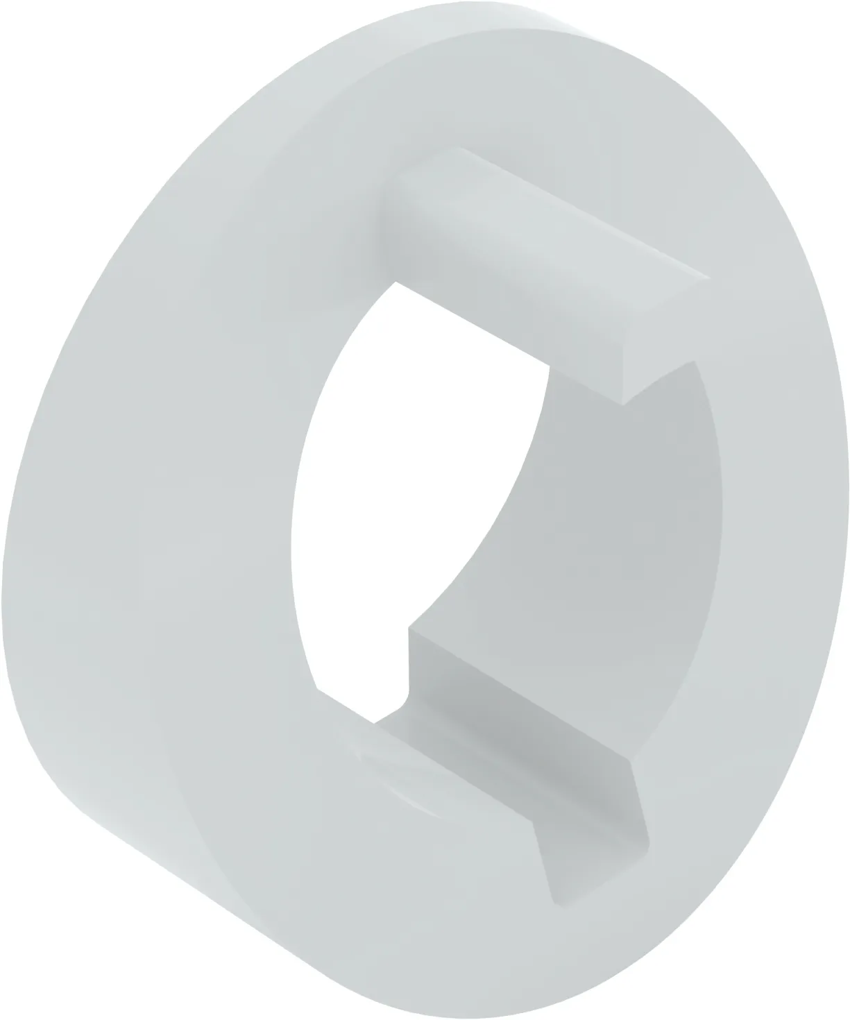 Semering za učvršćivanje, vodokotlić Crystal/Crystal Duo, bijeli